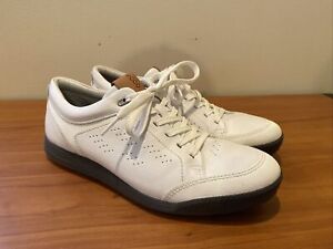 ECCO Street Retro White Men's Size 41 (US 7) Spikeless Golf Shoes