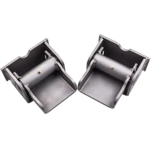 2Pcs New Dump Truck Trailer / Dump Body Hinge Heavy Duty Grease Fitting Weld On - Picture 1 of 12