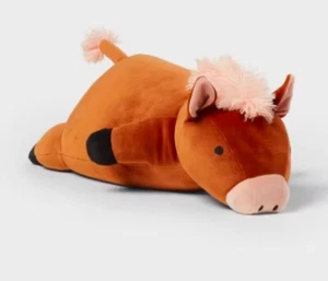 NEW Pillowfort Weighted Plush Throw Stuffed Animal Horse 3lb Target - Picture 1 of 4