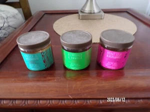New Bath and Body Works Body SCRUB   Blue and Pink ONLY-GREEN SOLD!!! - Picture 1 of 4