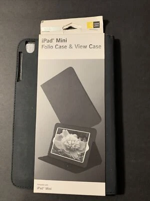 Case Logic Apple Ipad Mini Folio Case & View Case CLIPDMINI-BK Black NIB - Image 1 of 4