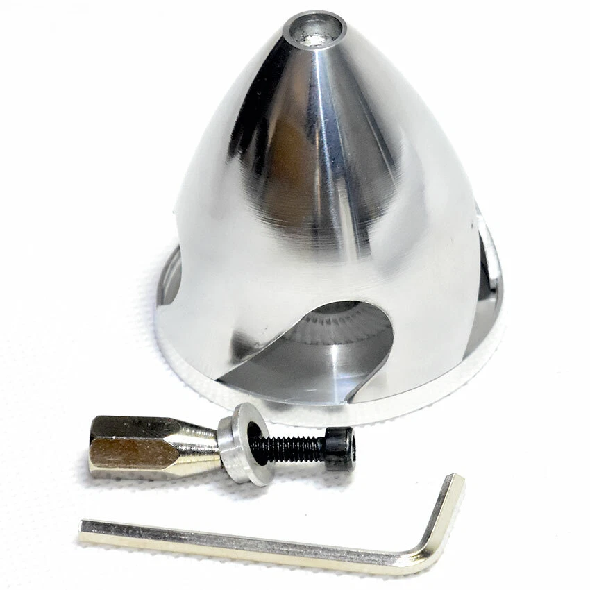 4 Bladed Aluminum Spinner 3.5in /89mm for nitro glow engine 4-blade propeller RC - Image 1 of 4