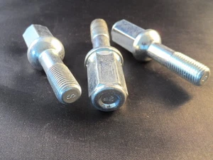Chrome Dome Headed Wheel Bolts Radius Fitting For Mercedes - Picture 1 of 1