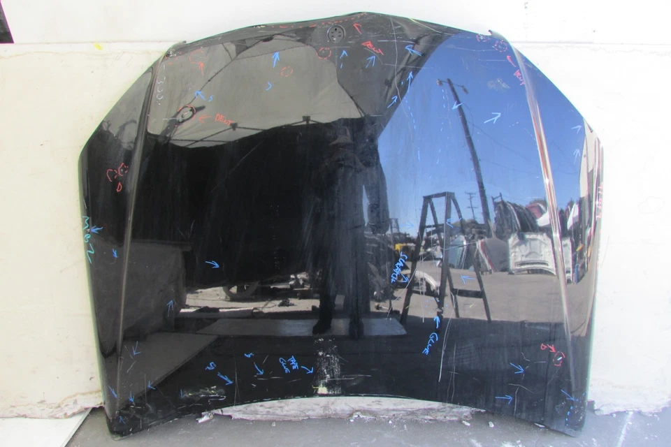 2008-2011 Mercedes Benz C300 Front Hood Bonnet Lid Panel Cover Assembly Black OE - Image 1 of 4