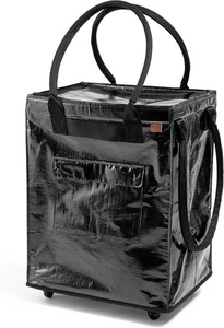 Large Laundry Basket Hamper Bag, 90l Portable Collapsible Cart with Wheels, H... - Picture 1 of 3