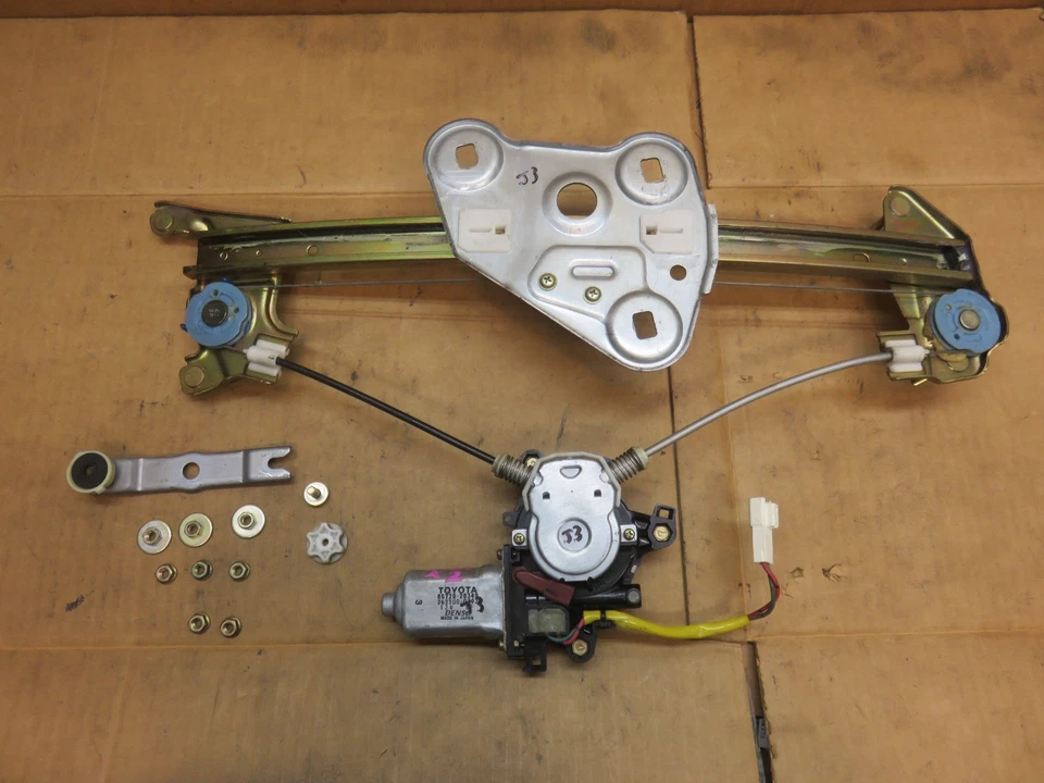 00-05 OEM TOYOTA CELICA LEFT DRIVER WINDOW REGULATOR MOTOR HARDWARE TESTED! Foto 1 de 1