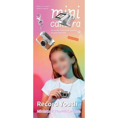 For Travel Mini Camera with Compact Design and High Definition Screen Display - Image 1 of 4