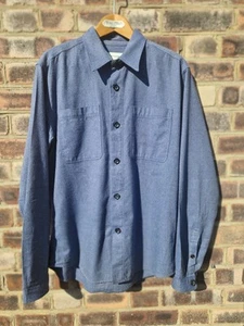Oliver Spencer Blue Stone Overshirt size L - Picture 1 of 5