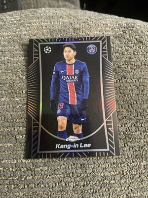 2024-25 Topps Chrome UCC Kang-in Lee Shadow Etch #SE-7 PSG SSP Case Hit - Image 1 of 2