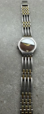 VTG m163 Movado Quartz 6J Unisex Wristwatch Steel Swiss Water Resist No Battery - Image 1 of 4