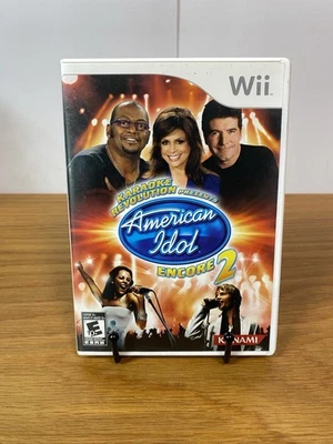 Karaoke Revolution American Idol Encore 2 Nintendo Wii Professionally Resurfaced - Image 1 of 4