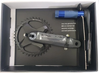 FSA Gossamer Pro AGX+ Crankset 40T 172.5mm NEW #336-0345044090 Free Shipping - Image 1 of 4