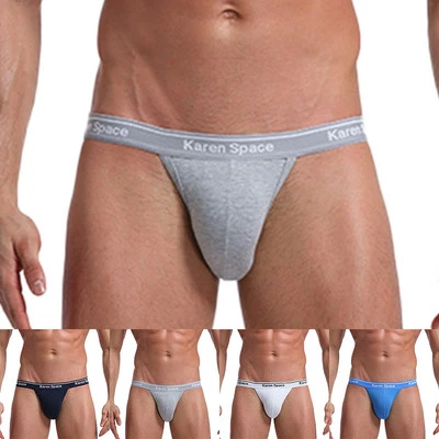 Slip uomo intimo tanga mutande lingerie perizoma vita bassa - Immagine 1 di 4