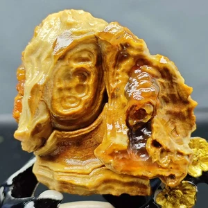 Pietra Agata Giada Miracolosa Naturale Gobi Collezione Esemplari 174G - Foto 1 di 5