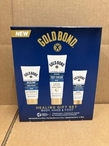 New Gold Bond Healing Gift Set Body, Hand & Foot Cream with Aloe - Picture 1 of 2