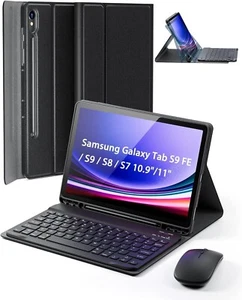 Case For Samsung Galaxy Tab S10 FE / S9 FE / S9 / S8 / S7 10.9"/11" with Stand - Picture 1 of 8