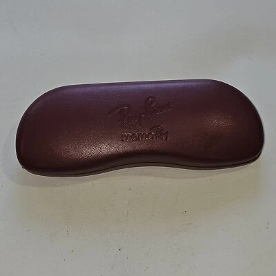 Ray Ban (Memo Ray) Gafas Gafas Gafas de sol Estuche Rojo Cubierta rígida con cubierta Foto 1 de 4