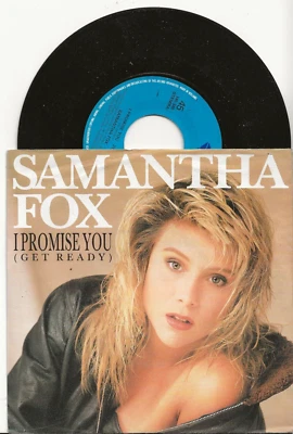 SAMANTHA FOX I PROMISE YOU (GET READY) ORIGINAL SINGLE FROM HOLLAND - Image 1 of 2