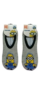 Cozy and Fun Minion Style Despicable Me Footie for Kids and Adults Comfort 2pair - Picture 1 of 4