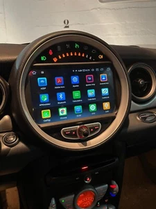for Mini Cooper Radio CarPlay Android Auto R55 R56 R57 R58 R59 R60 R61 8"Screen - Picture 1 of 16