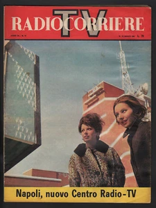 RADIOCORRIERE 11/1963 RAI NAPOLI LA SCIARPA CHARLES LINDBERGH POLESINE ALLUVIONE - Picture 1 of 1