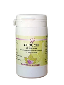 Guduchi (Tinospora cordifolia), ayurvedische Kräuterzubereitung 60 Kapseln - Bild 1 von 1