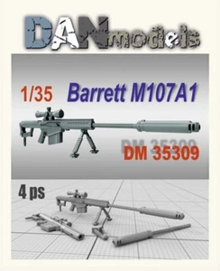 Scharfschützengewehr Barrett M107A1. set 4 tlg. 3D Druck - 1/35 - Dan Models 35309 - Bild 1 von 1
