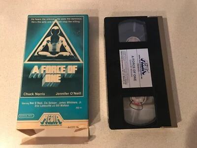 A Force of One (VHS, 1983, Media) Chuck Norris, Jennifer O'neill - Image 1 of 4