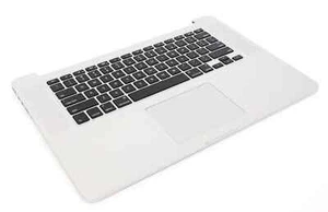 MacBook Pro 15" A1398 2012 E 2013 Top Case Keyboard Battery US QWERTY Grade A - Afbeelding 1 van 12