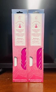 Incense Wooden Holder Gift Set Aromatherapy Balance Dragons Blood. Lot of 2. A+ - Picture 1 of 3