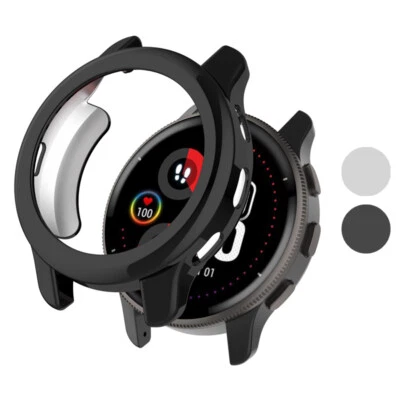 StrapsCo Replacement TPU Case Frame Shield Protector for Garmin Venu 2 Plus