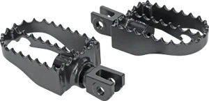 Burly Brand Black MX Style Adjustable Rider Footpegs 21-22 CMX 1100 B13-1200B - Picture 1 of 1