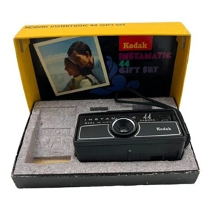 Vintage Kodak Instamatic 44 Gift Set Camera Original Box Made in USA As Is - Picture 1 of 12