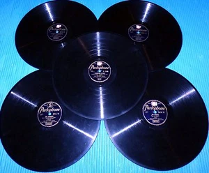 Lina Pagliughi Arias 5X12" 78rpm Set I PURITANI, LA SONNAMBULA - Bild 1 von 1