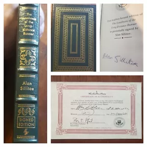 Easton Press Alan Sillitoe Signed "The Loneliness of the Long Distance Runner" - Imagen 1 de 10