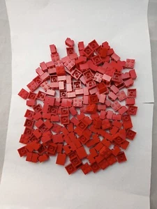 Lego  2x2 Brick Red 200 Pieces #E - Picture 1 of 5