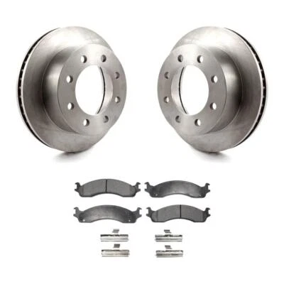 For Dodge Ram 2500 3500 Van Front Disc Brake Rotors And Ceramic Pads Kit  - Image 1 of 4