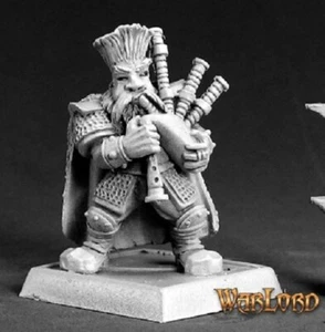 DWARF MUSICIAN Reaper Miniatures Warlord REM14534 D&D - Imagen 1 de 4