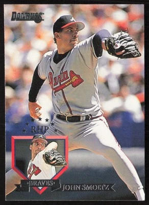 1995 Donruss John Smoltz #461 Atlanta Braves - Image 1 of 2