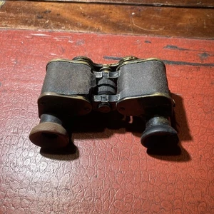 C.P Goerz Berlin 3.5x Fago Triederbinocle WWI German Military Binoculars - Picture 1 of 6