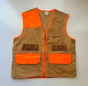 ~Vintage~ Walls Hunting Vest Mens XL Canvas Hunting Trap Shotgun Shell Pockets - Picture 1 of 4