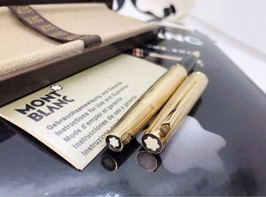 MONTBLANC Raro casi sin usar Una obra maestra de chapado en oro total que atrae - Imagen 1 de 12