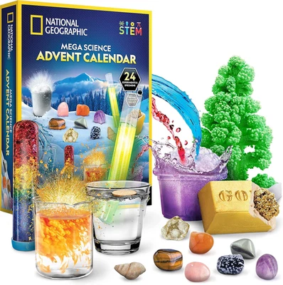 NATIONAL GEOGRAPHIC Science Kit & Rock Collection Calendario de Adviento 2025 - Jumbo A Foto 1 de 4