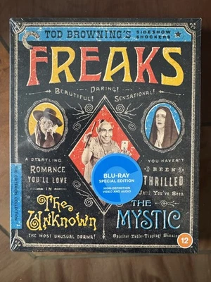 Tod Browning's Sideshow Shockers(1925-1932)Limited Edition 2 Disc Blu Ray - Image 1 of 4