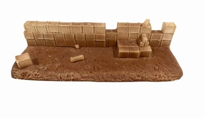 Conte 饼干盒 防御位置 祖鲁战争范围 未上漆 54 毫米 配件 罕见 — 第 1/4 张图片