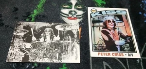 KISS CARD LOT#4 PETER CRISS HTF - Picture 1 of 4