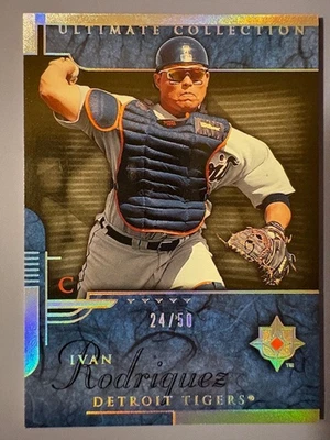 2005 Ivan Rodriguez UD Ultimate Collection - 24/50 - Image 1 of 2