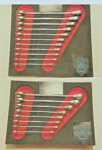 APT 020013+020012 BK/RD Foam Insert Wrench Tray+Wera Ratcheting Wrench /SAE 19PC - Picture 1 of 8