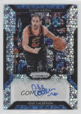 2018-19 Panini Prizm Fast Break Auto Jose Calderon #FB-JCD Auto - Image 1 of 2