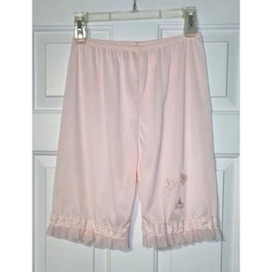 Vintage Penneys Gaymode rosa Nylon Unterhose LargeTap Hose Schlafshorts - Bild 1 von 5